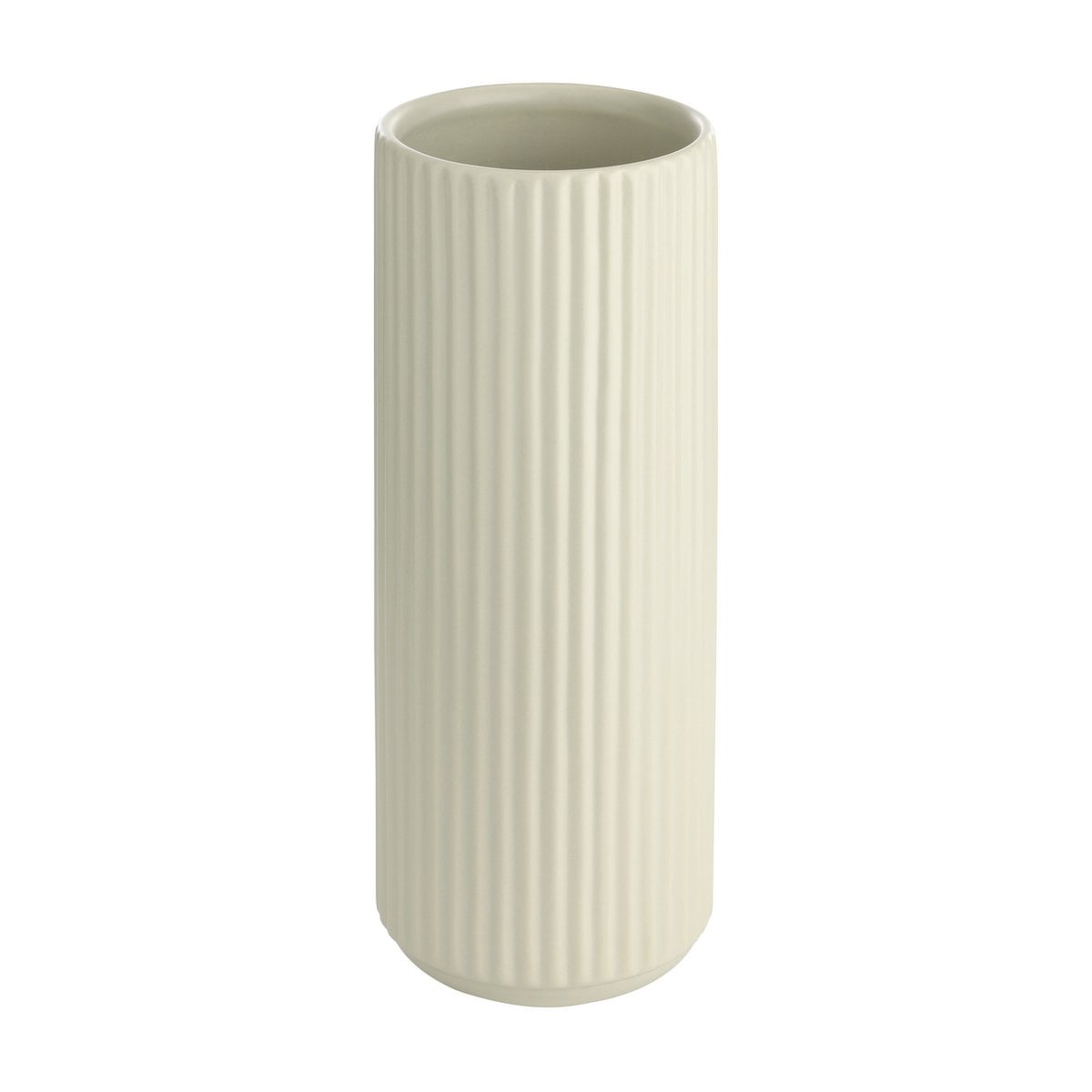 Vaas Geribbeld Crème 13x34 cm