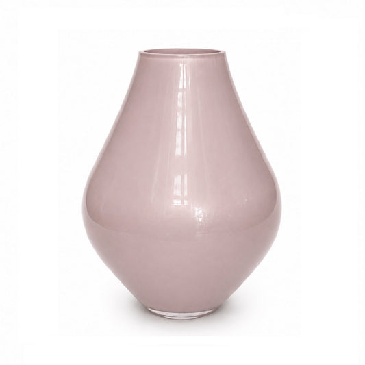 Lesse metallic pastel pink vaas
