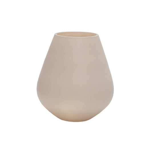 Tasman S matte ivory vaas
