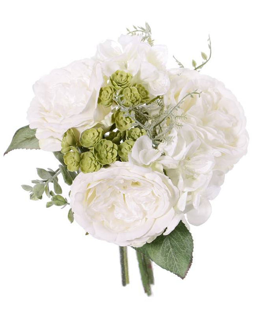 Fresh Ivory kunstboeket